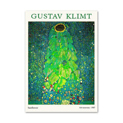 Klimt Green Art Hoe Canvas Posters