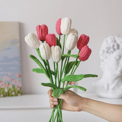 Crochet Tulip Flowers