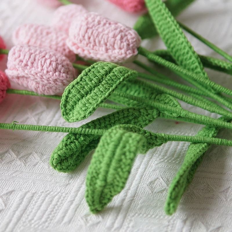 Crochet Tulip Flowers