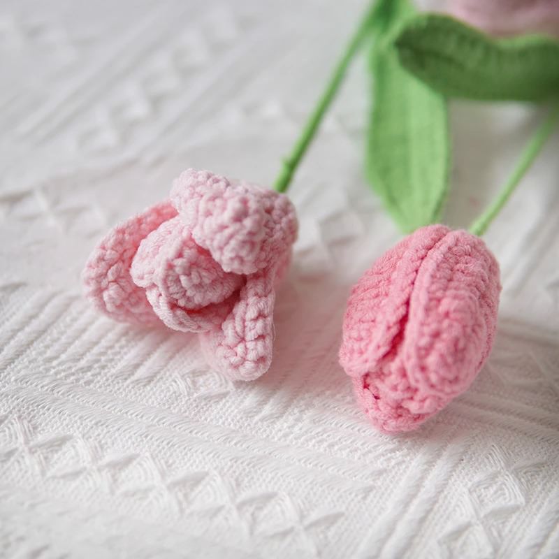 Crochet Tulip Flowers