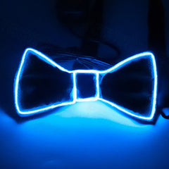 Glowing  Bow Tie For A Dance Party