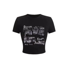 Racing Caricature Print Tee