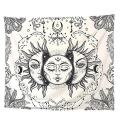 Indian Moon out of Sun Tapestry