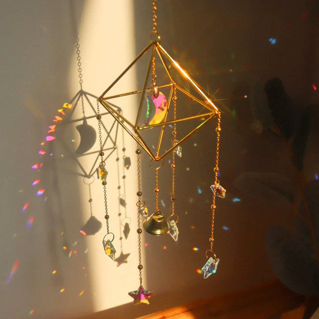 Octahedron Crystal Light Catcher