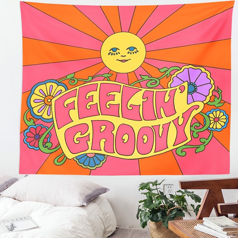 Feeling Groovy Tapestry