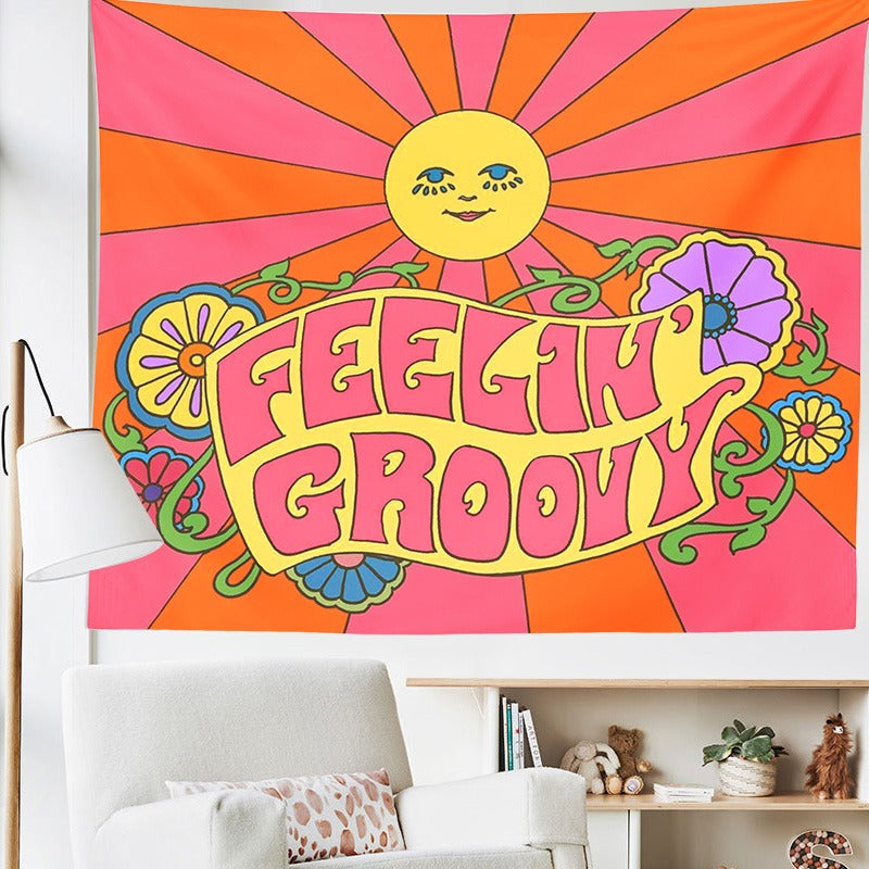 Feeling Groovy Tapestry