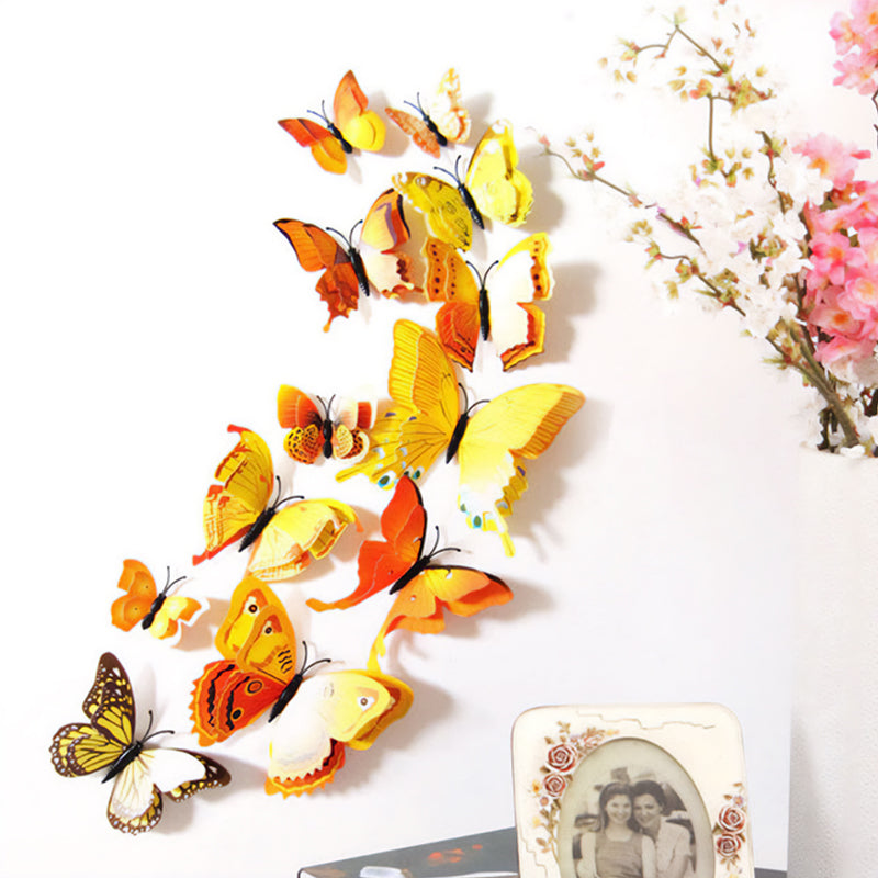 Indie Schmetterling Wandaufkleber