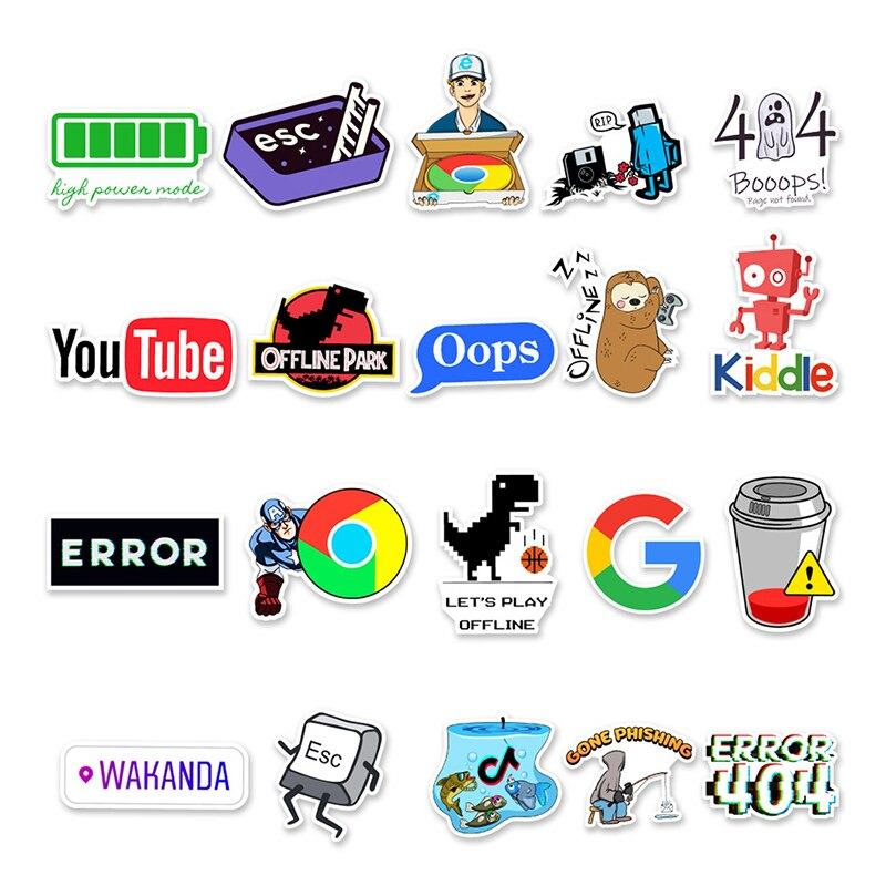 00's Internet Sticker Pack