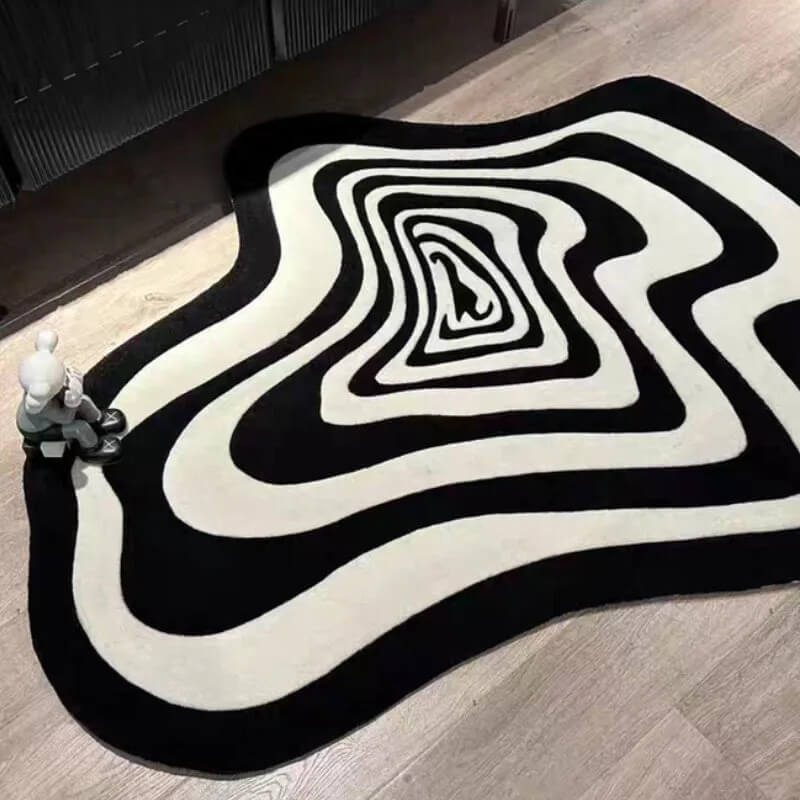 Hypno Blob Accent Rug