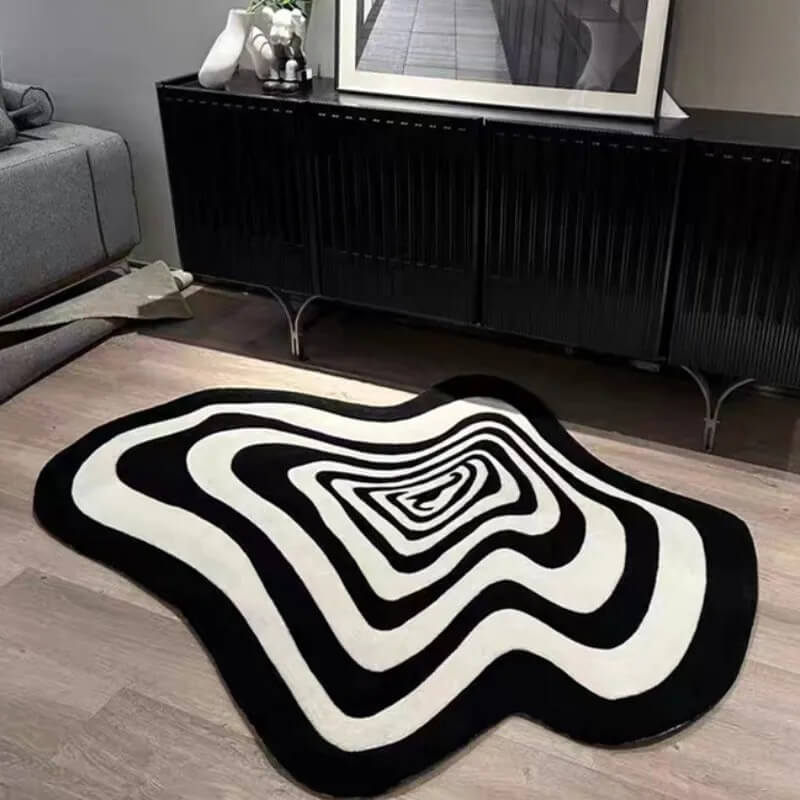 Hypno Blob Accent Rug