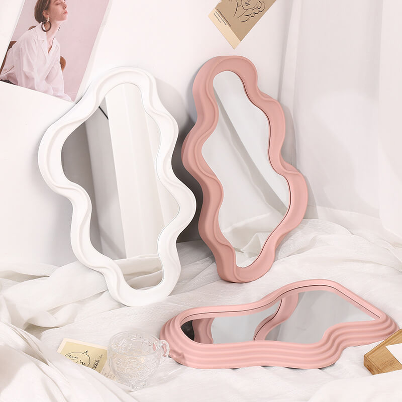 Irregular Wavy Wall Mirror