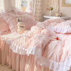 Kawaii Ruffle Bedding Set