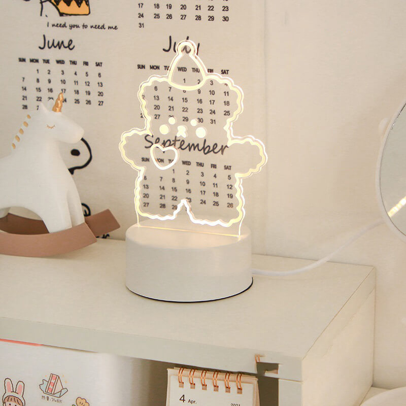 Kawaii Acrylic Night Light