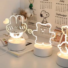 Kawaii Acrylic Night Light