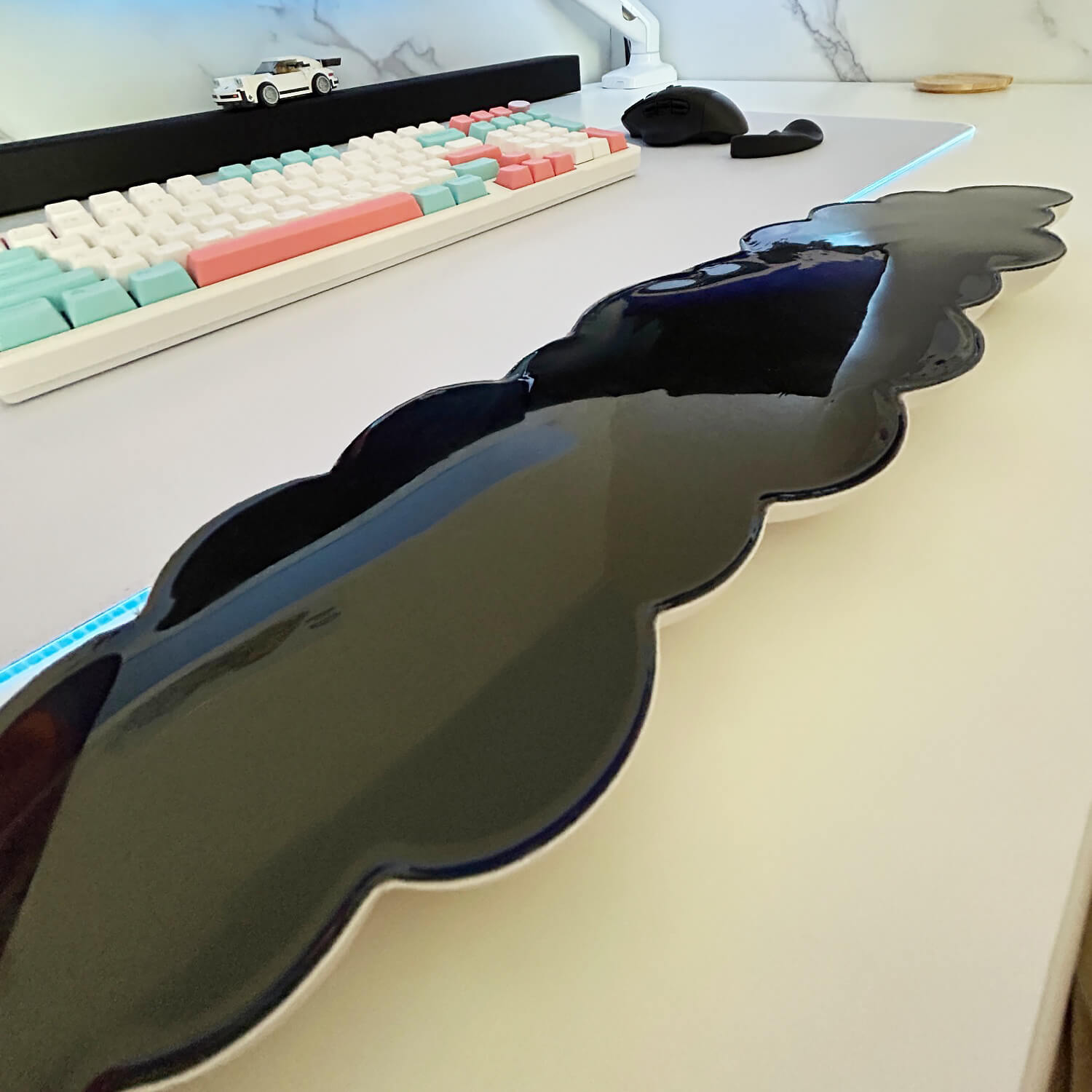 Cloud Shaped Keyboard & Mouse Wrist Rest