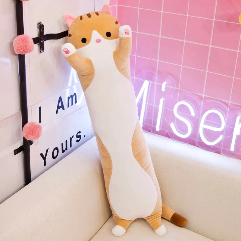 Kawaii Sausage Cat Plush Toy