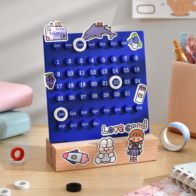 Kawaii Table Top Calendar