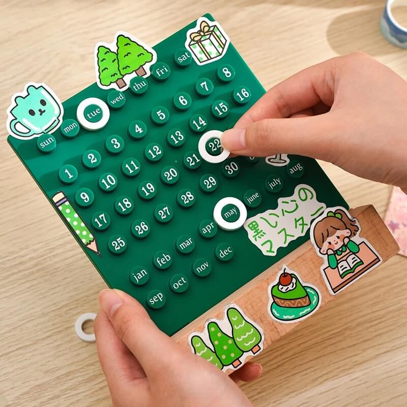 Kawaii Table Top Calendar