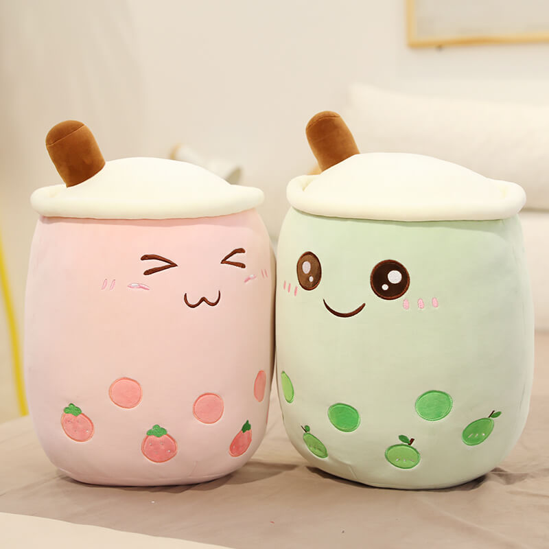 Kawaii Matcha Bubble Tea Plush Toy