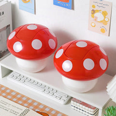 Kawaii Mushroom Desk Trash Can