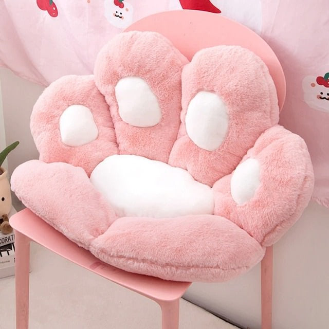 Kawaii Cat Paw Seat Cushion