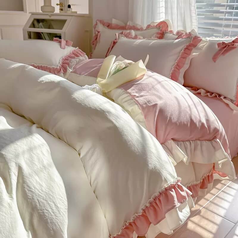 Kawaii Princess Korean Bedding Set