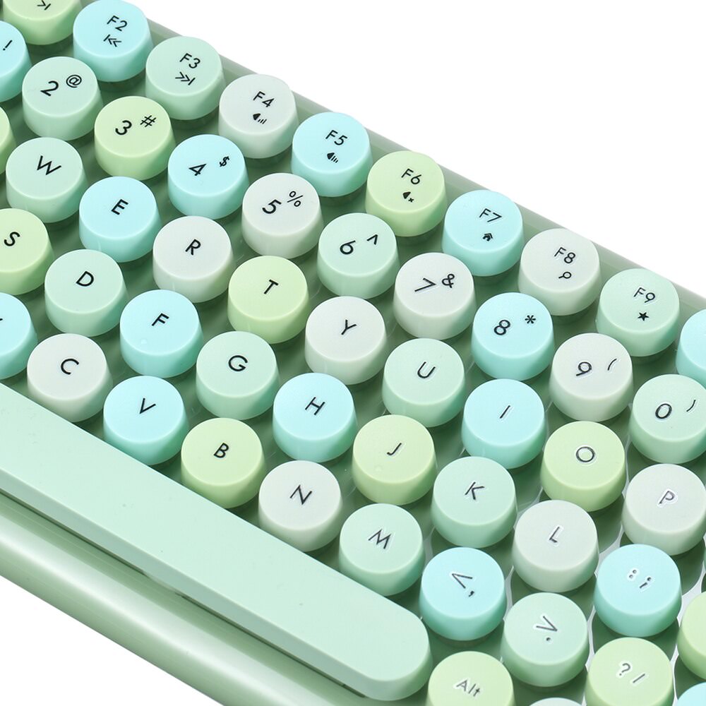 Kawaii Retro Keyboard + Mouse Set