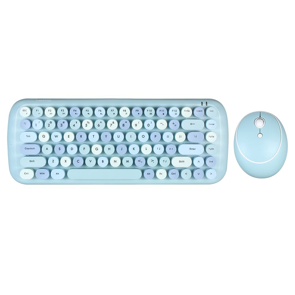 Kawaii Retro Keyboard + Mouse Set