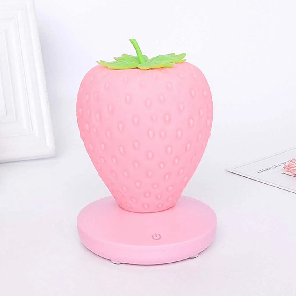 Kawaii Strawberry Night Light