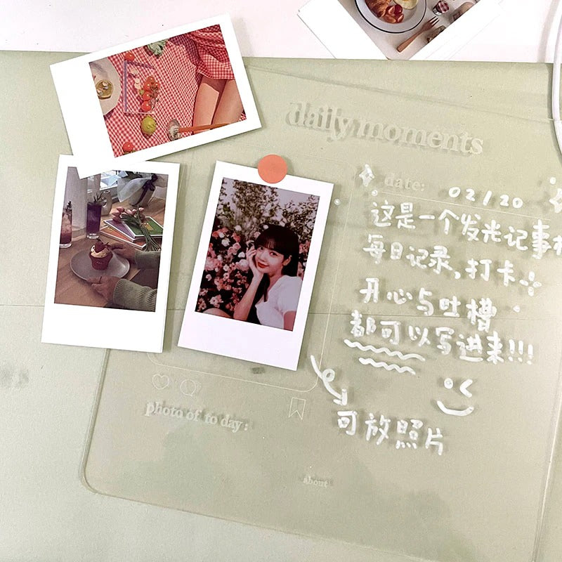 Korean Acrylic Memo Board