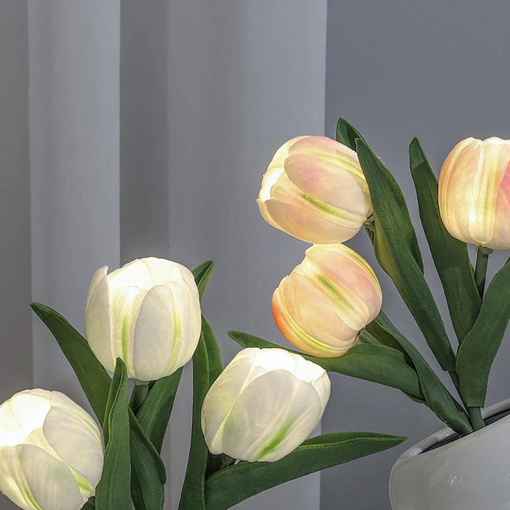 Mini Potted Tulip LED Night Light