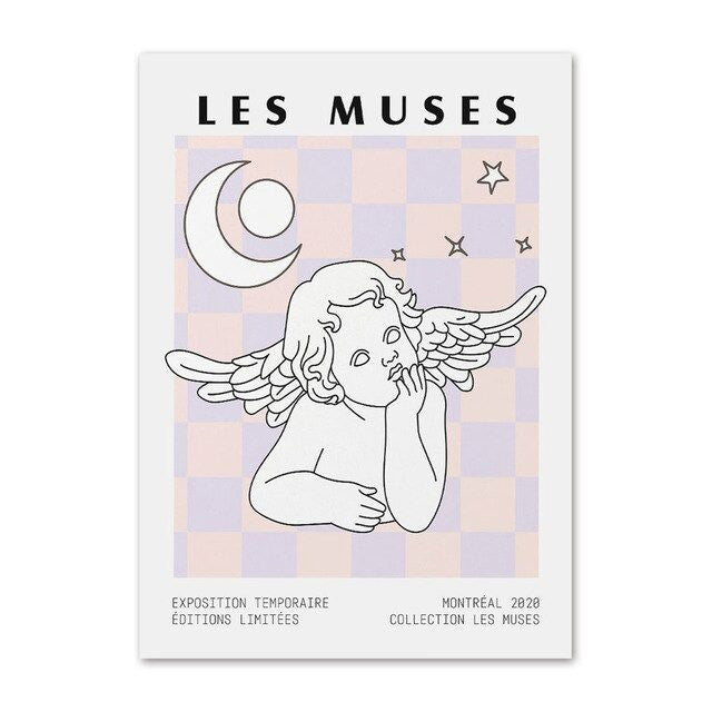 Les Muses Art Canvas Posters