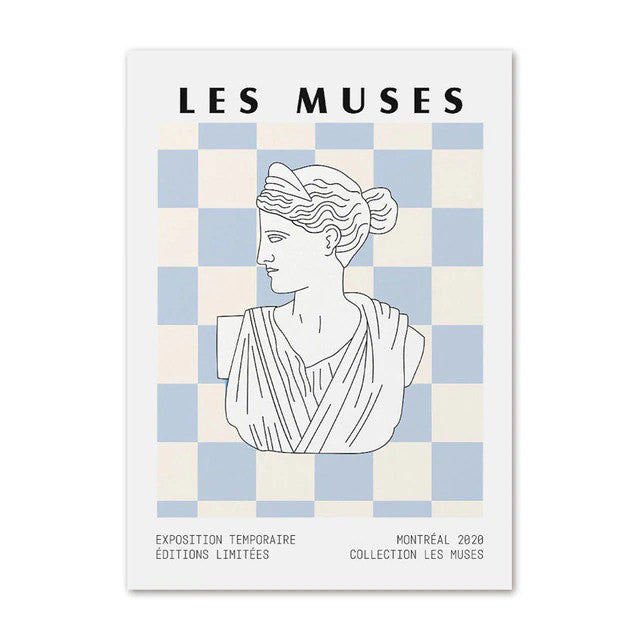 Les Muses Art Canvas Posters