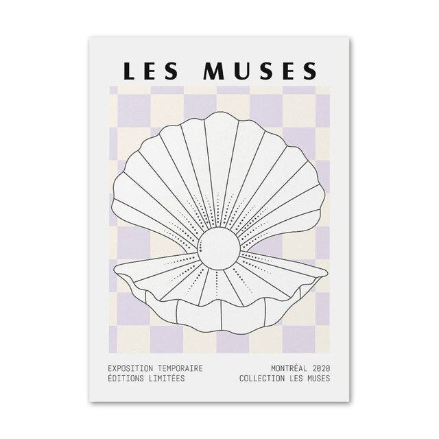 Les Muses Art Canvas Posters