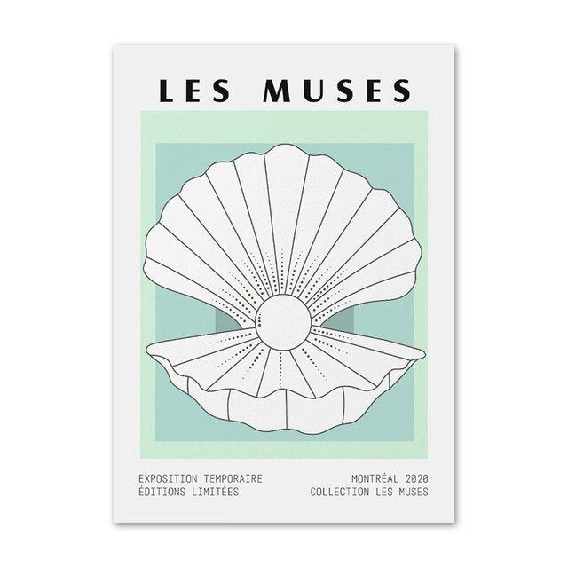 Les Muses Art Canvas Posters