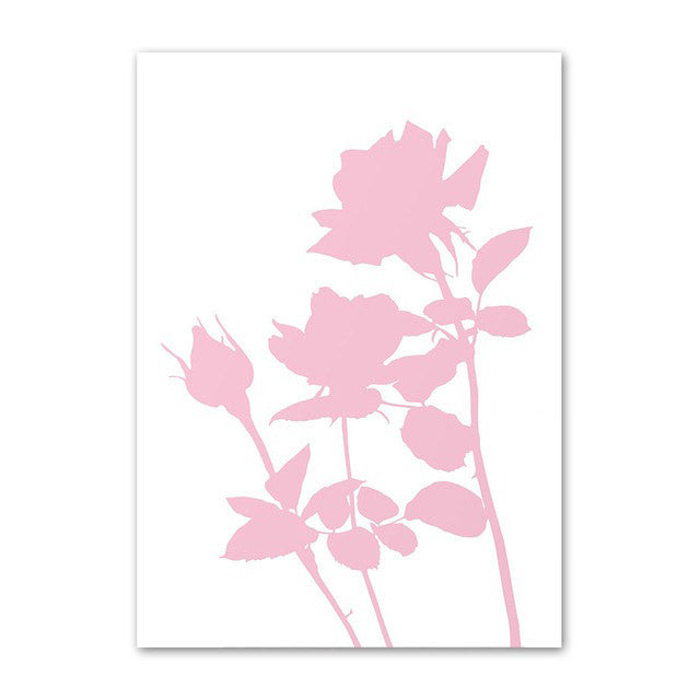 Light Purple Butterflies Canvas Posters