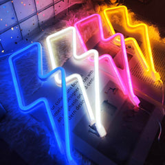 Lightning Bolt Neon Sign