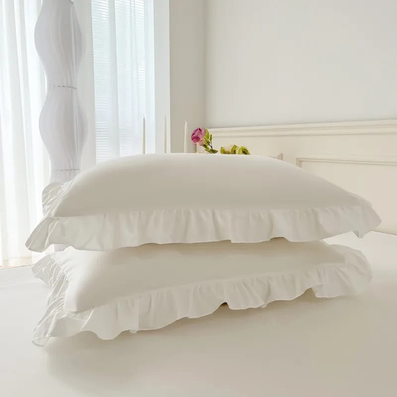 Lush Ruffles Duvet Cover Set