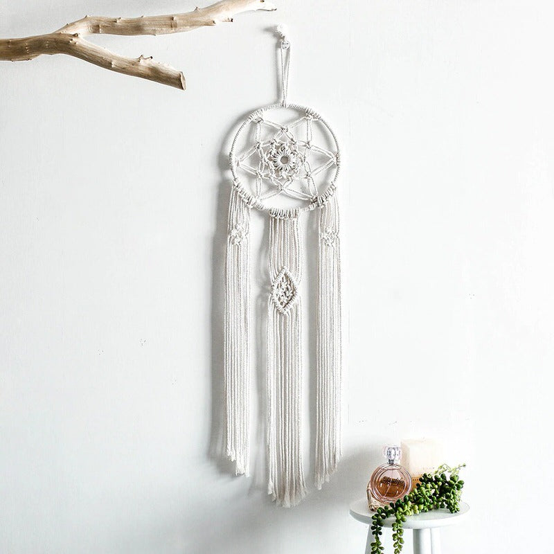 Guiding Star Macrame Dreamcatcher