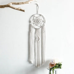 Guiding Star Macrame Dreamcatcher