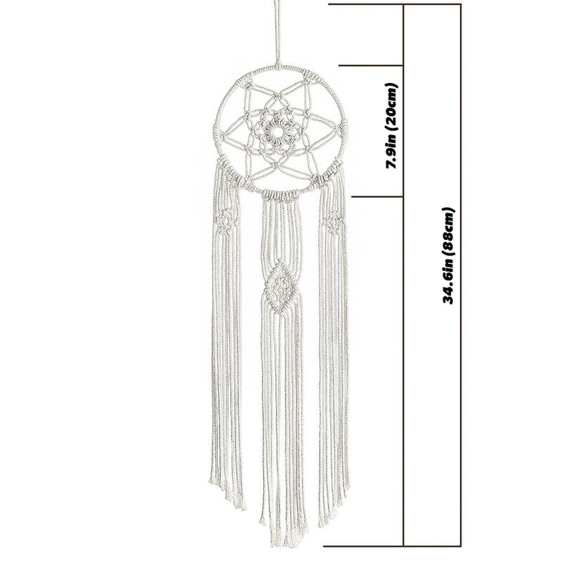 Guiding Star Macrame Dreamcatcher