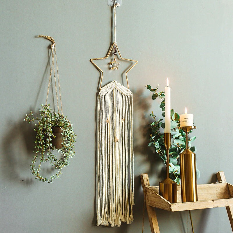 Star Macrame Dreamcatcher