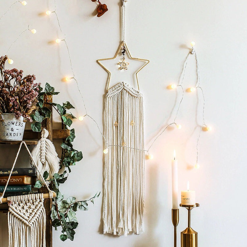 Star Macrame Dreamcatcher