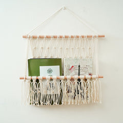 Macrame Wall Pocket