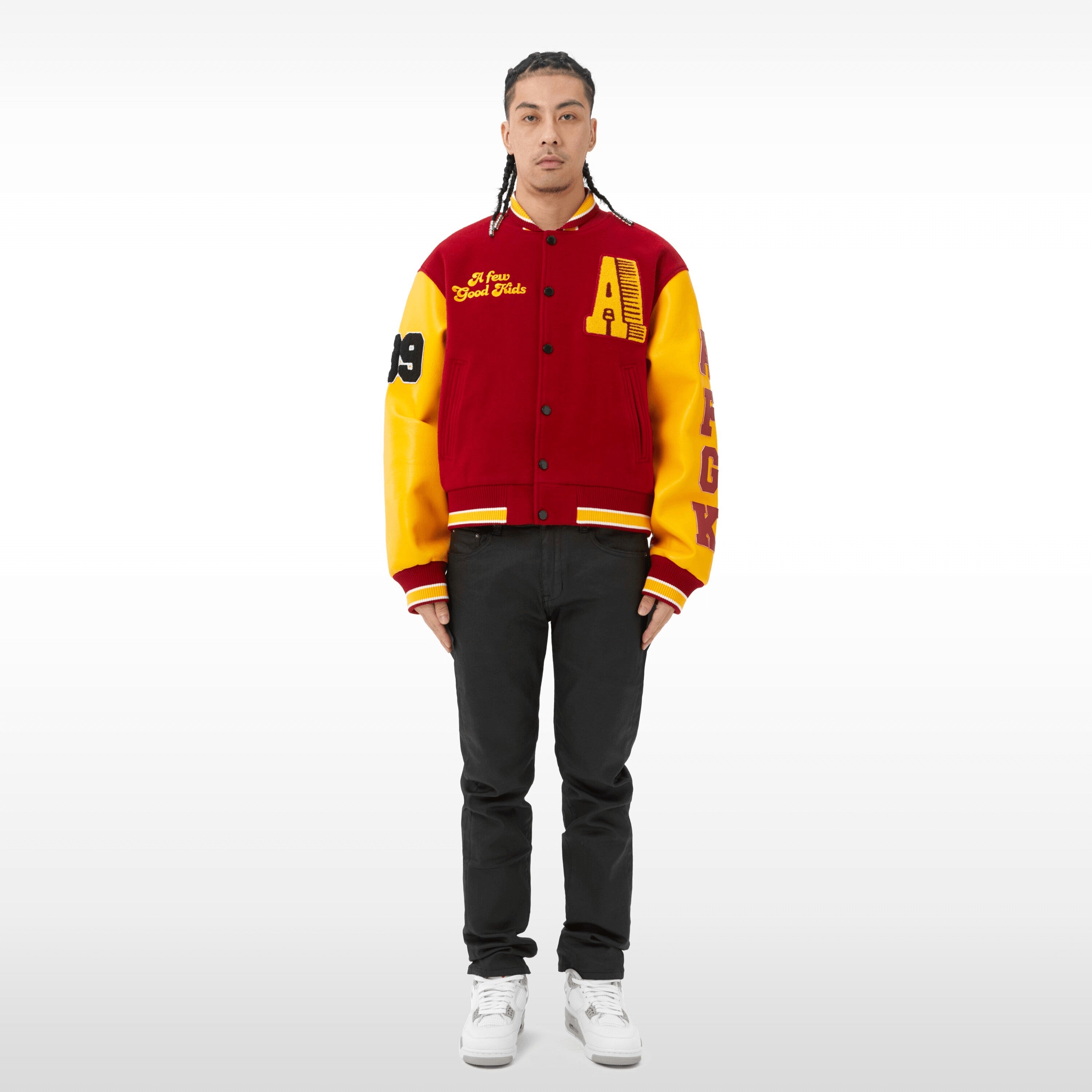 AFGK Red Varsity Jacket