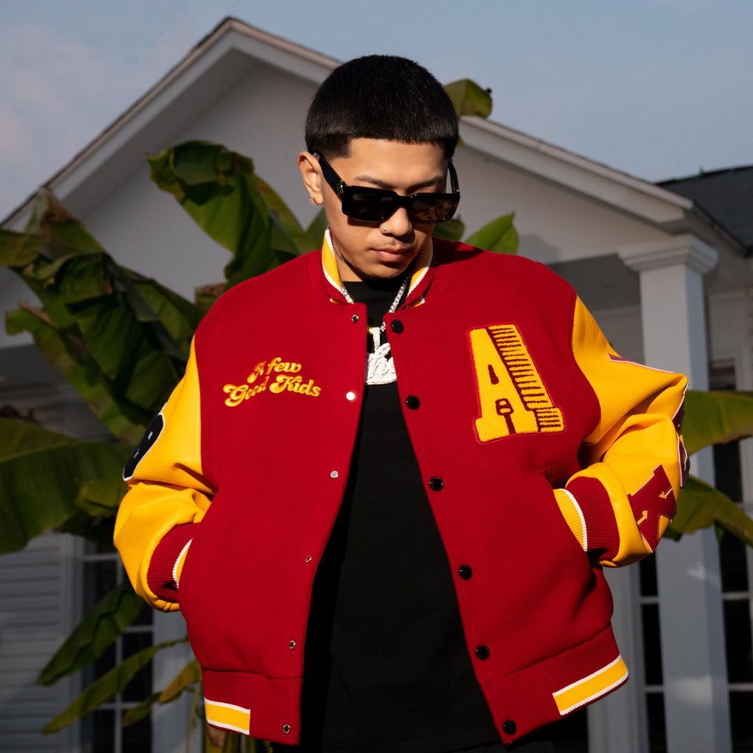 AFGK Red Varsity Jacket