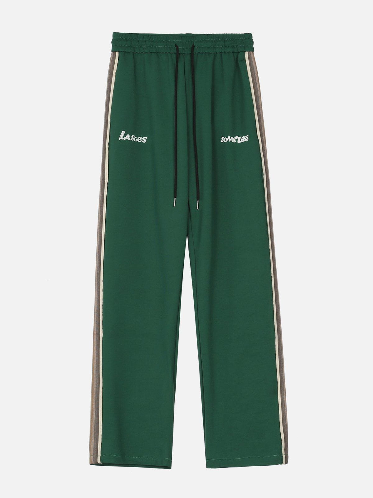 Colored Side Stripes Sweatpants