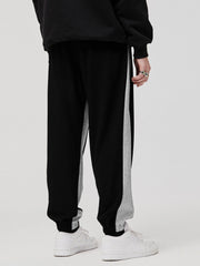 Contrast Casual Sweatpants