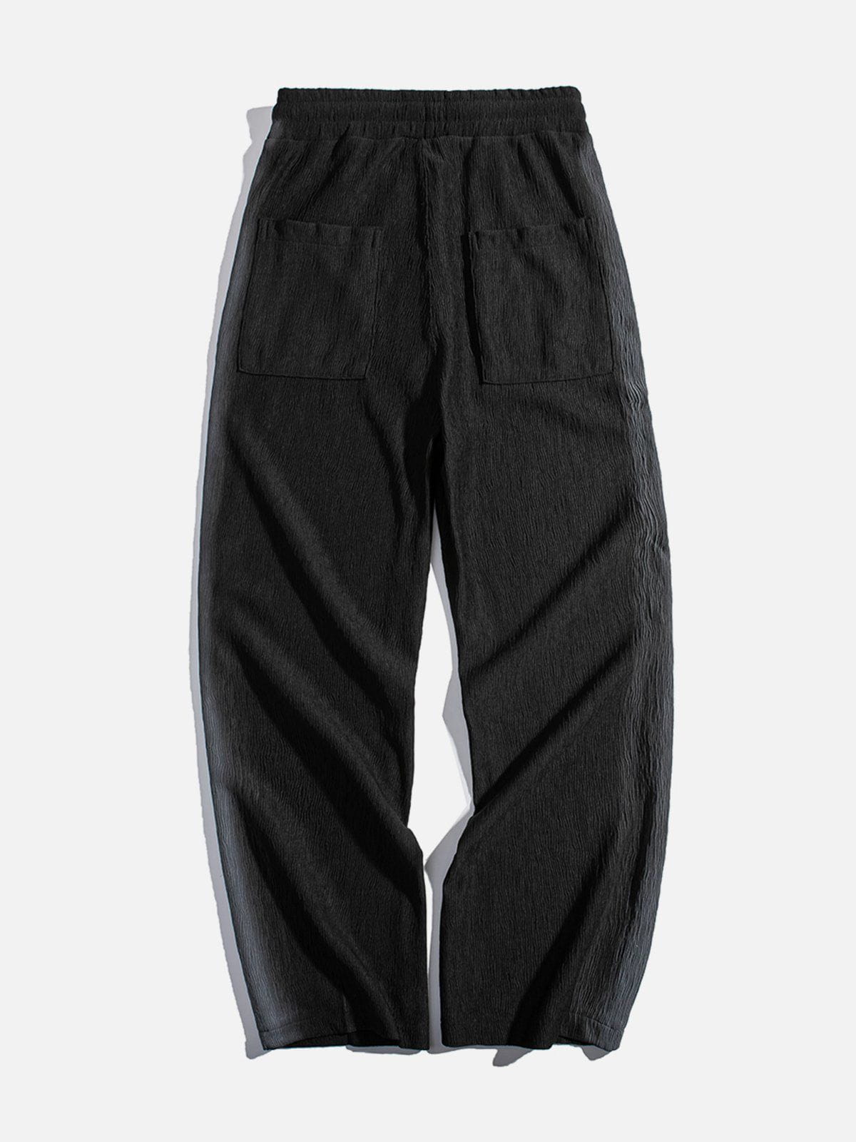 Contrast Color Smudge Sweatpants