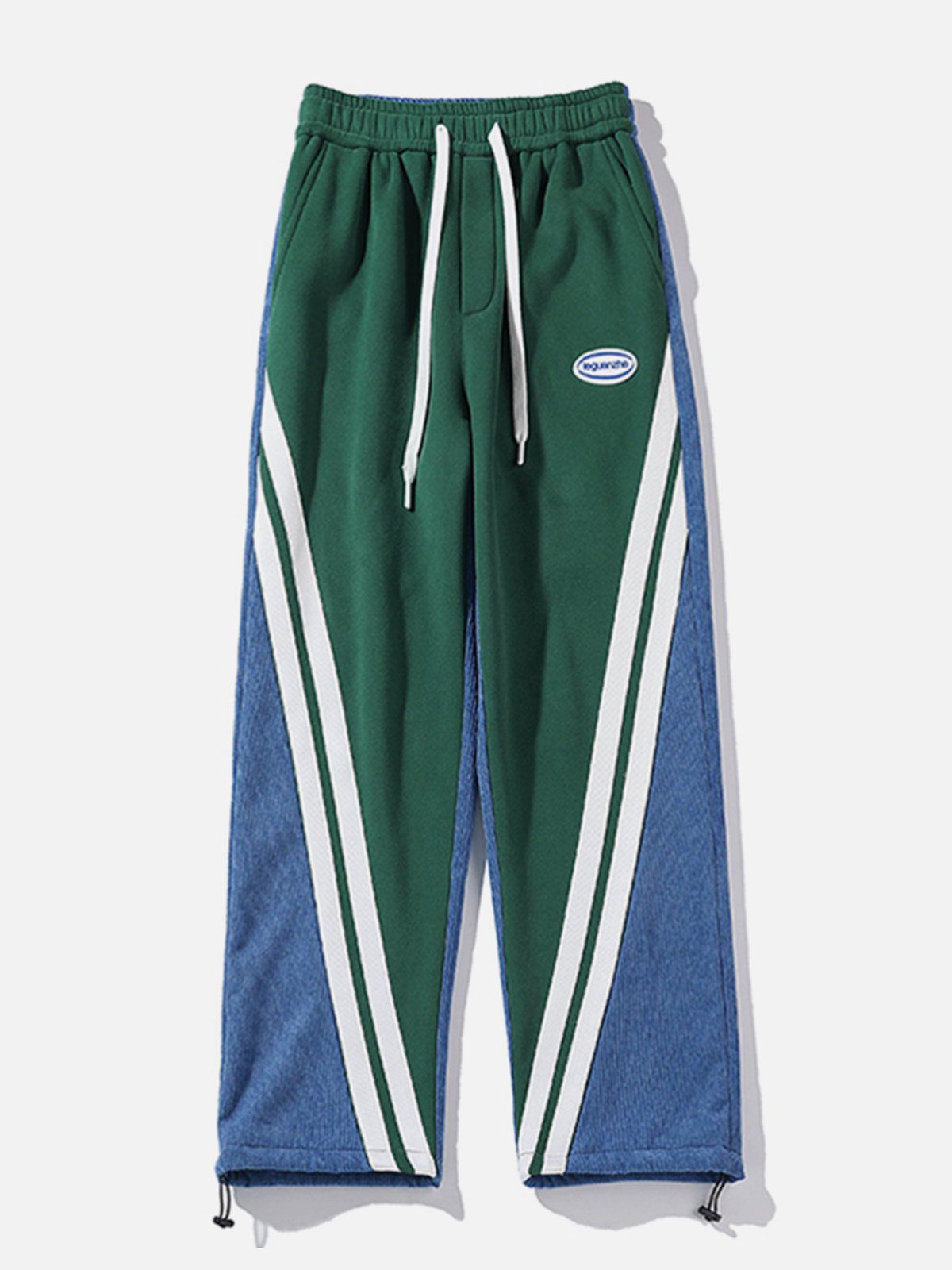 Contrast Corduroy Sweatpants